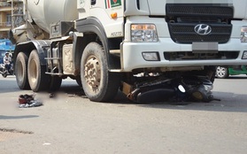 Người đàn ông bị xe bồn cán gần lìa chân gào thét giữa đường phố Sài Gòn