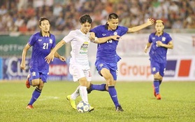Công Phượng mờ nhạt, U21 HAGL bại trận trước U21 Thái Lan