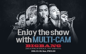 Vẽ đường cho các VIP chưa có cơ hội đi Seoul xem show diễn vòng quanh thế giới của Big Bang