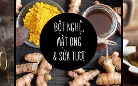 4 công thức trị sẹo mụn từ bột nghệ hiệu quả, dễ làm nhất