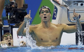 Michael Phelps giành tấm huy chương vàng thứ 20 ở Olympic