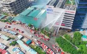 Xem cảnh sát "chữa cháy, cứu nạn" tại tòa nhà cao nhất Việt Nam