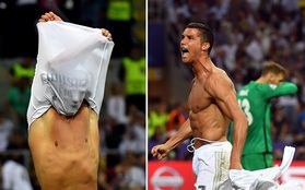 Màn "thoát y" của Ronaldo khiến Adidas cáu tiết