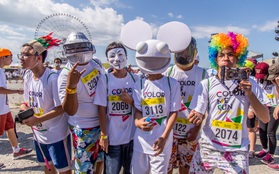 Bạn sẽ được hóa trang tại đường chạy Lavie Color Me Run năm nay - Tại sao không?