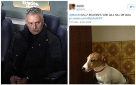 "Sa thải Mourinho hoặc tôi sẽ giết chết con chó của mình"