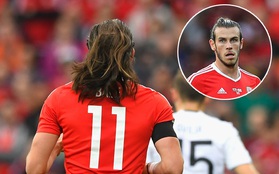 Tháo chun buộc, Gareth Bale để lộ mái tóc dài mềm mại như... thiếu nữ