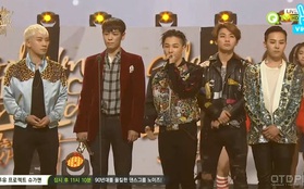 Big Bang “xưng vương” với 3 giải thưởng tại “Grammy Hàn Quốc”