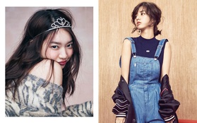 Hyeri cực "chất" với đồ denim, Shin Min Ah hóa công chúa nổi loạn trên tạp chí tháng 3