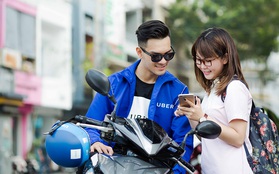 Uber chính thức ra mắt dịch vụ xe ôm với cước phí 3.700 đồng/km