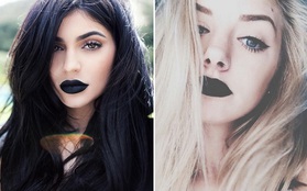 Liệu màu son đen sì của Kylie Jenner có được đón nhận?