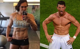 Choáng với thân hình cuồn cuộn cơ bắp đến Ronaldo cũng phải nể của nữ võ sĩ MMA