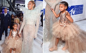 Không phải ngôi sao nào mà cô con gái 4 tuổi của Beyoncé mới là người diện bộ đồ đắt nhất đến VMAs