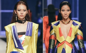 Phí Phương Anh lại xuất hiện trên sàn diễn thời trang, "đọ" trình catwalk cùng đàn chị