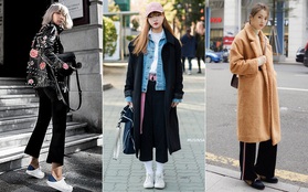 Bắt chước ngay street style ngày lạnh ấm khỏi bàn, đẹp miễn chê của giới trẻ thế giới