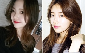 Con gái Hàn đổ xô cắt tóc tỉa layer giống Suzy