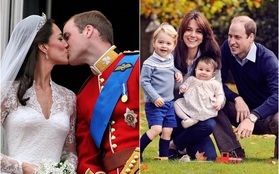 Chùm ảnh: Cuộc sống hạnh phúc viên mãn của vợ chồng Hoàng tử William sau 5 năm kết hôn