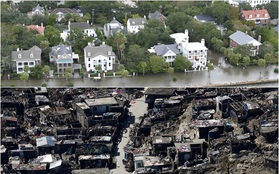 1 thảm họa, 2 thế giới: Cảnh tượng khác biệt giữa Mỹ và Haiti sau cơn bão "mặt quỷ" Matthew