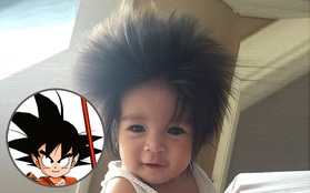 Có lẽ nào bé gái cute sở hữu mái tóc điện giật chính là truyền nhân của Songoku