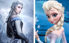 Emily Blunt chẳng ngại khi bị so với Nữ hoàng băng giá Elsa trong "Frozen"