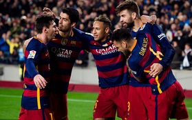 Cúp nhà Vua Tây Ban Nha 2015/16: Barcelona 3-1 Bilbao