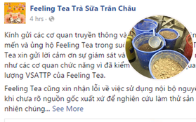 Đại diện Feeling Tea bất ngờ xin lỗi sau clip quy trình sản xuất trà sữa không đảm bảo vệ sinh