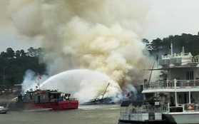 Vụ cháy tàu du lịch ở Hạ Long: Thiệt hại 30 tỷ đồng, bồi thường toàn bộ cho du khách