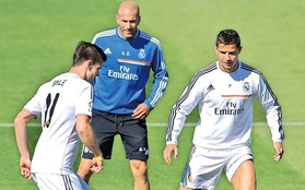 Ronaldo tích cực tập luyện cùng con trai cưng để “thể hiện” với Zidane