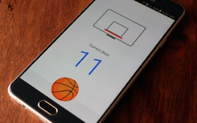 Facebook đã cho người dùng vừa nhắn tin, vừa chơi... bóng rổ trên di động