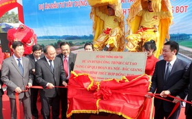 Thông xe dự án quốc lộ 1 Hà Nội - Bắc Giang 4.213 tỉ