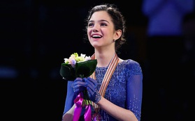 Nhan sắc "vạn người mê" của tân vô địch trượt băng thế giới Evgenia Medvedeva
