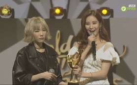 Taeyeon bị tố có thái độ ghét bỏ Big Bang trong "Grammy Hàn Quốc"