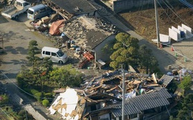 Hàng trăm người thương vong trong trận động đất mạnh ở Nhật Bản