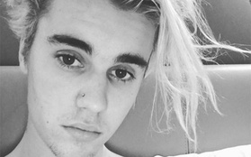 Justin Bieber gây chú ý với ảnh selfie khoe khuyên mũi