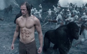 Thót tim xem Tarzan đối đầu bầy vượn khổng lồ trong "The Legend of Tarzan"