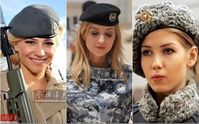 Sửng sốt trước vẻ xinh đẹp của những nữ quân nhân trong quân đội các nước trên thế giới