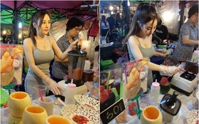 Nàng "Tây Thi trái cây" gây sốt cộng đồng mạng Thái Lan vì quá xinh đẹp, quyến rũ