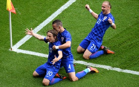 Croatia vượt qua Thổ Nhĩ Kỳ nhờ siêu phẩm của Modric