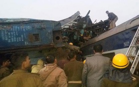 Tai nạn tàu hỏa thảm khốc ở Ấn Độ, nhiều người chết