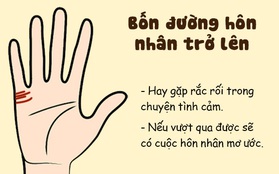 Số đường hôn nhân trên tay cho bạn biết điều gì?