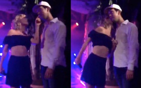 Hot: Vắng Tom, Taylor Swift bị bắt gặp hôn thiếu gia dầu mỏ giữa đêm tiệc