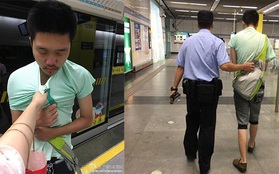 Cái kết đắng lòng cho kẻ biến thái dám sờ soạng ngực người phụ nữ tại ga tàu điện ngầm