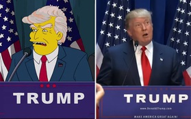 16 năm trước, phim hoạt hình "Gia đình Simpson" đã tiên đoán ông Trump sẽ trở thành Tổng thống Mỹ