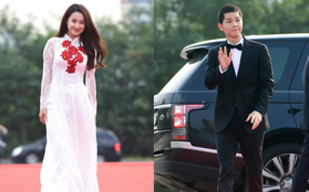 Nhã Phương diện áo dài, đọ sắc cùng dàn sao đình đám Hàn Quốc tại thảm đỏ Seoul International Drama Awards
