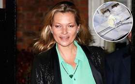 Phát hiện bột trắng trong xe cũ của siêu mẫu Kate Moss