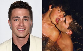 Sau loạt ảnh hôn môi nóng bỏng, tài tử điển trai Colton Haynes công khai là người đồng tính