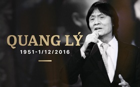 NSƯT Quang Lý đột ngột qua đời vào 9h sáng nay