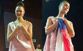 Hoa hậu Philippines bật khóc sau khi thua cuộc tại Miss World 2016