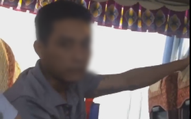 Thanh niên xăm trổ dùng kim tiêm dính máu dọa hành khách trên xe để xin tiền