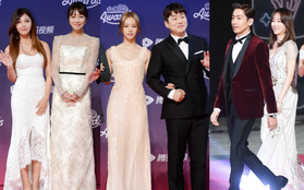 Thảm đỏ "tvN10 Awards": Dàn sao "Reply" gây bão tái ngộ, các mỹ nhân thi nhau khoe vòng một gợi cảm