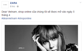 Tin cực vui: Zara Việt Nam sẽ bán hàng online bắt đầu từ 5/4 tới